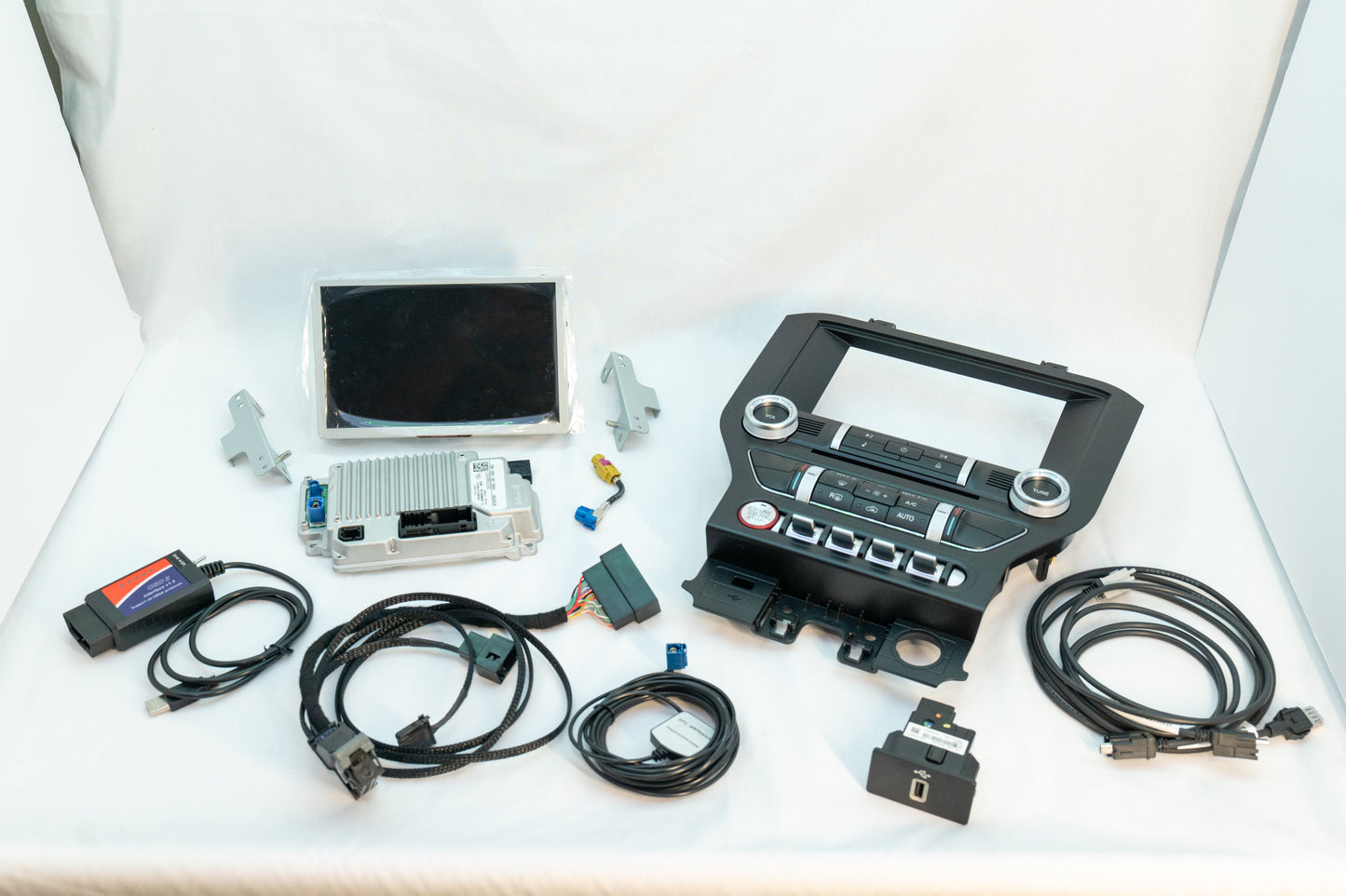 2015-2023 Mustang 4" to 8" Sync 3 Conversion Kit