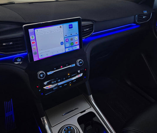 2020-2024 Explorer to Lincoln Aviator 10" Landscape Display Adapter Bracket Set